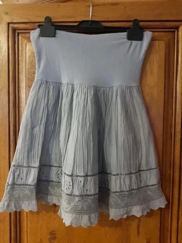 Grey skater skirt – photo 2